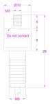 Micro Rod End Load Cell 100kg 50kg 20kg 10kg 5kg Compression Loadcell