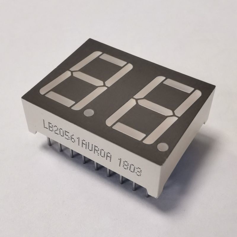 Ultra Bright Red 2 Digit 0.56inch 7 Segment LED Display Common Anode