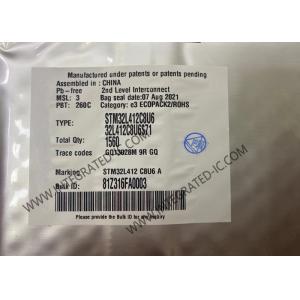 ARM Microcontrollers MCU STM32L412C8U6 ARM Cortex M4 RISC 64KB Flash 48-UFQFPN