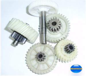 China Powder metallurgical gear and nylon helical gear for machine/paper shredder factory