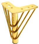 Metal Furniture Legs Modern Replacements Feet Heavy Duty Tapered Table Sofa Legs