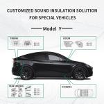 Tesla model Y / 3 special car noise reduction solution / New energy vehicle /