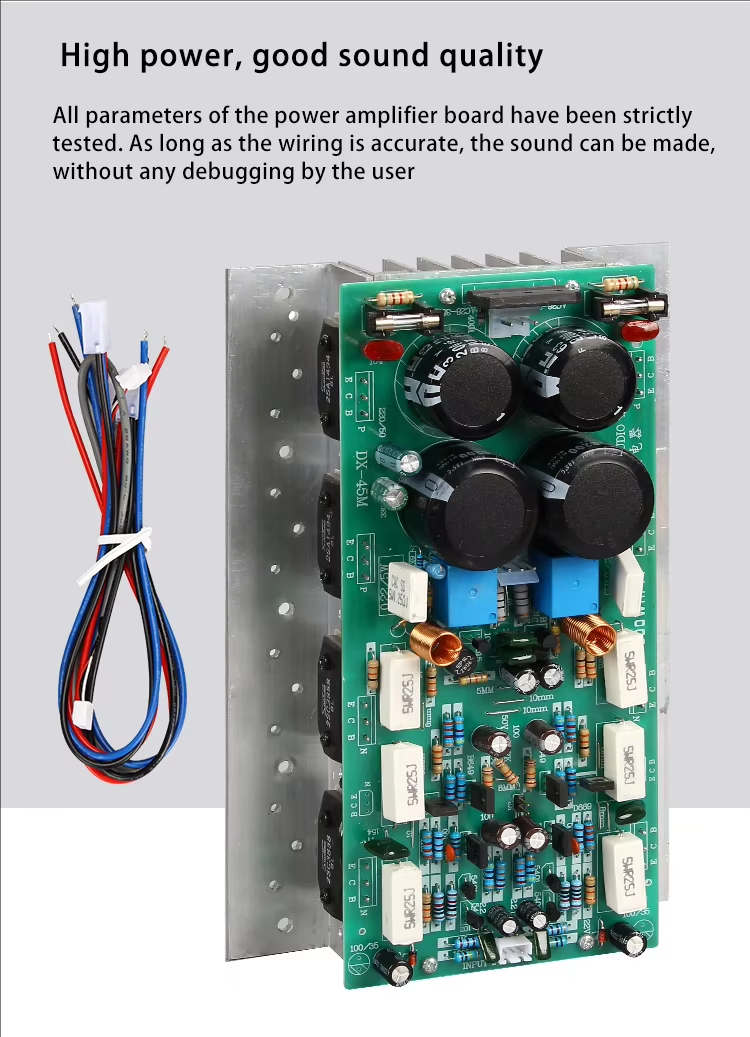 Simple Package 750W High Power Mono Linear Amplifier for Yamaha Sound Alignment CA and Other Audio Amplifiers