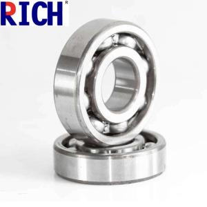 China Open Low Friction Bearings , 6400 2RS Precision Ball Bearings For Motor Gearbox factory