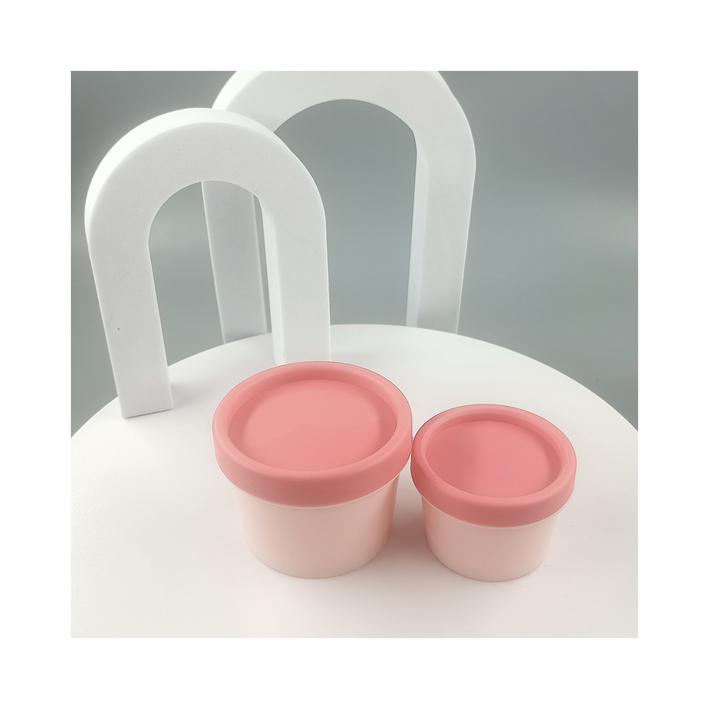 Yuyao Yuhui Commodity Plastic Collar Skin Care Cream 50g 100g PP Jars for Buyers
