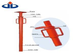 China Buliding Support Scaffolding Steel Props Telescopic Props Scaffolding factory