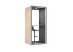 Disassemble Easy Installation Office Meeting Pods Durable Phone Booth 10mm