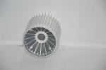 Melting Finish Aluminum Industrial Profile LED Heat Sink Custom Length