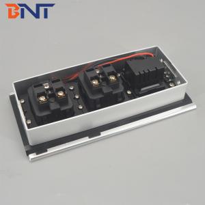 Multimedia conference table recessed desktop mounted power socket outlet