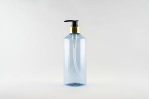 China PET Plastic Empty Lotion Containers / Sleek Design Cosmetic Pet Bottle factory