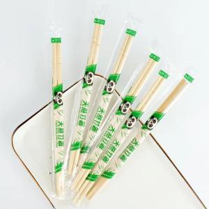 Customization Round Bamboo Chopsticks For Household Restaurant Hotel