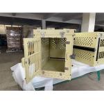 Collapsible XL Dog Kennel Crate Khaki Tan Colour Foldable Escape Proof 40 Inch