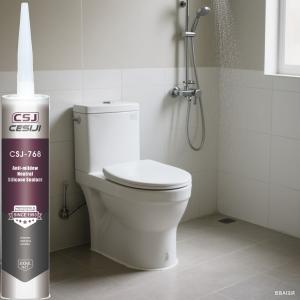 Anti Mildew Neutral Silicone Sealant One Component RTV For Humid Areas