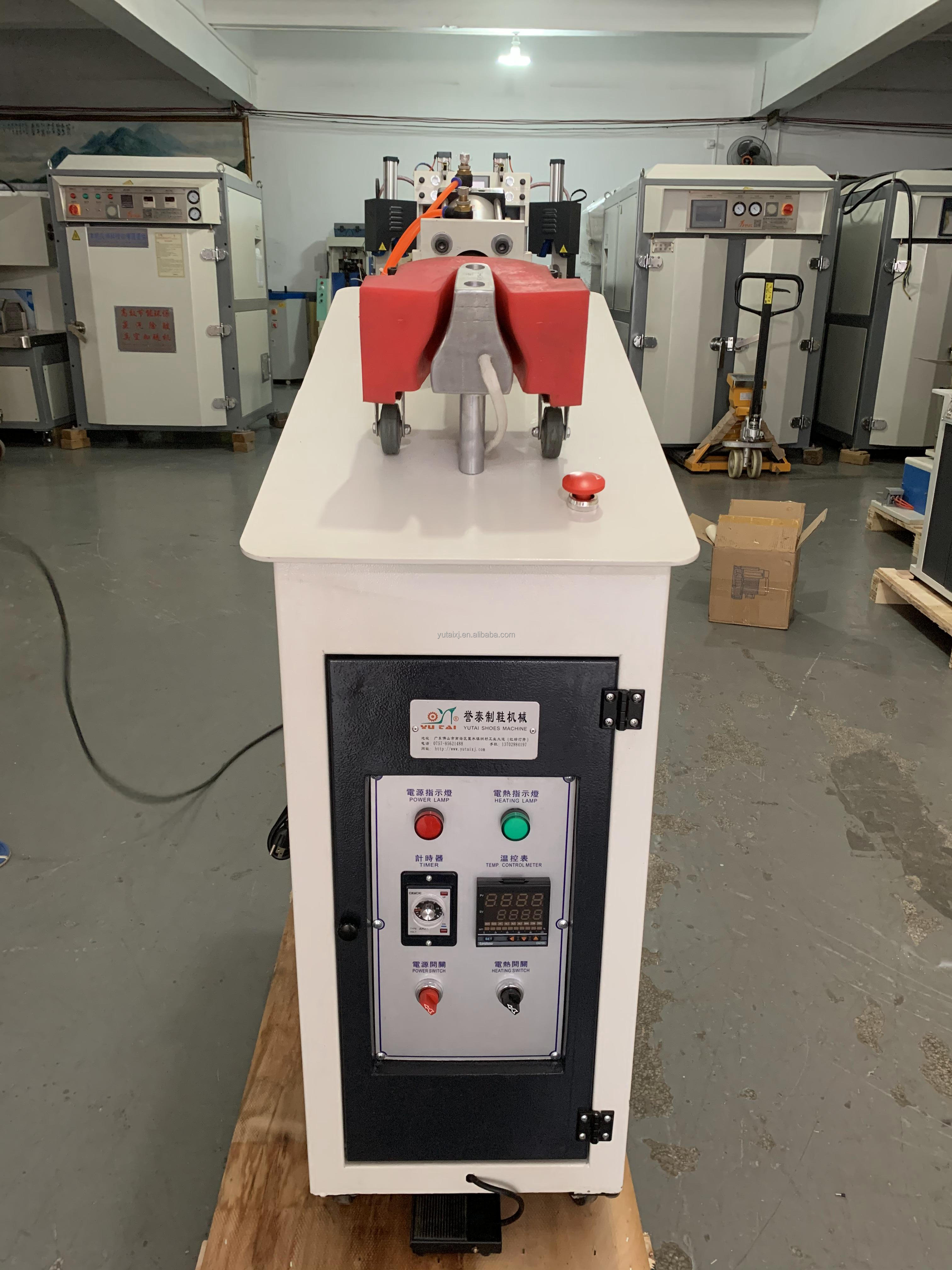 Part Counter Shoe Moulding Machine Pre Softening Shoe Making Machine For Manufacturing Plant