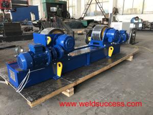 China Bolt Adjustment 60T Pipe Welding Rotator,Pipe Rotator With PU Wheels factory