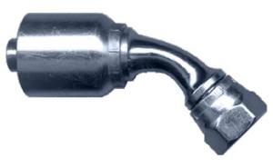 China 45 Degree R16 Carbon Steel Hose Fittings Corrosion Resistance factory