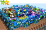 Fun Ocean Theme Kids Indoor Playground Equipment Bounce Trampoline Park