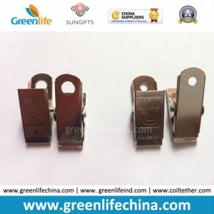 China High Quality Metal One Hole ID Badge Holder Lanyard Clip factory