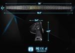 52 Inch Cree LED Light Bar , Cree Curved Light Bar With Black Cover