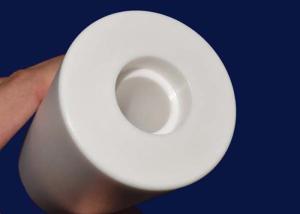 China High Temperature 99% Al2O3 Alumina Ceramic Tube / Small Ceramic Pipe factory