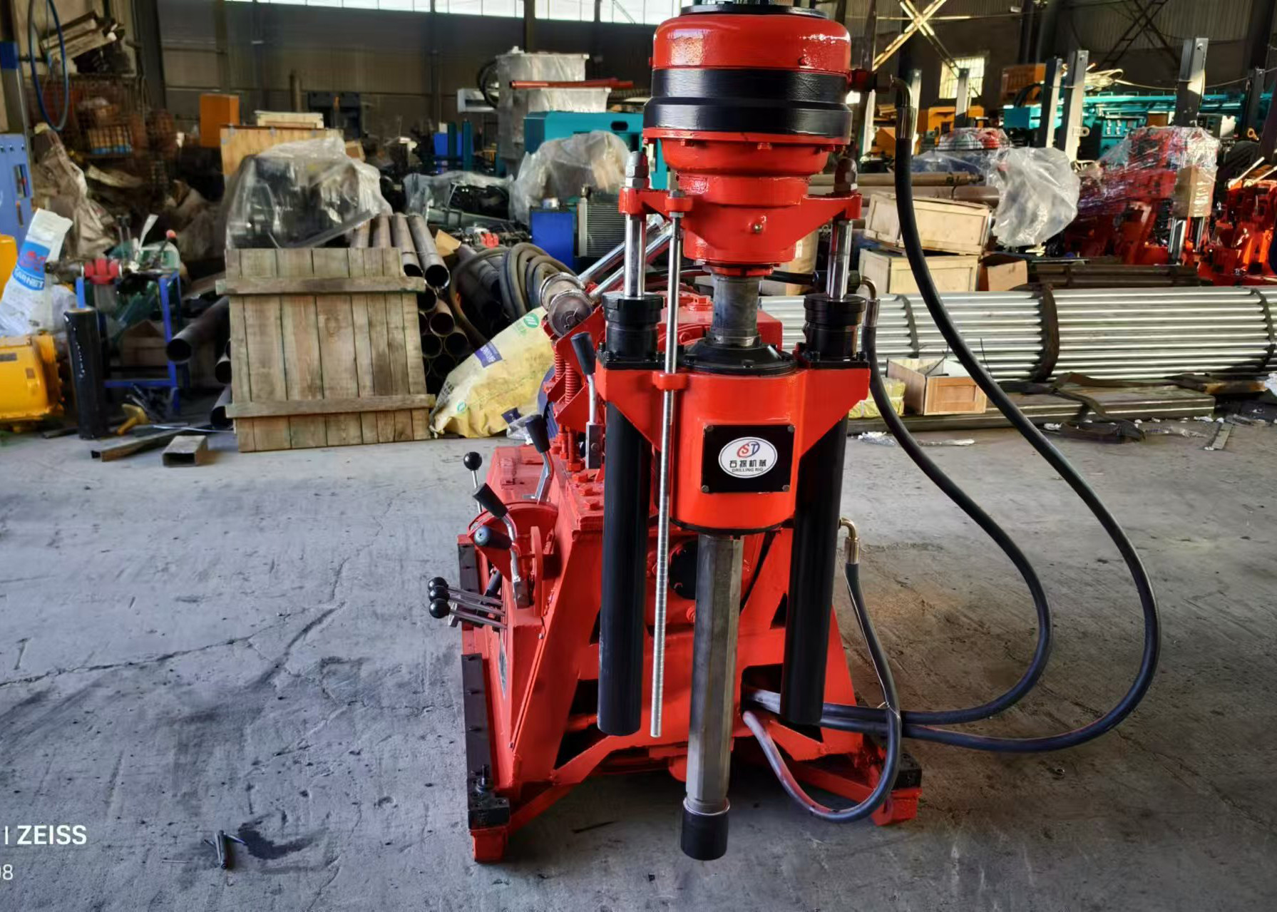 Durable Geological Exploration Drilling Rig With Flexible Operation
