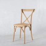 Hotel Event Furniture Stackable Wooden X Back Chairs for Restaurant Dining in