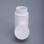 112ml Small Round HDPE Plastic Bottle Container With Children Safety Cap White