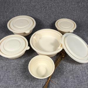 China Customized Logo Printed Cornstarch Tableware Including Plates Bowls Tray factory