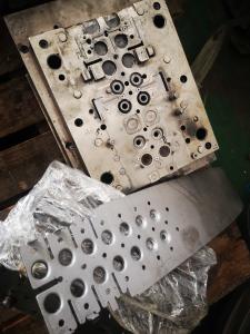 China Custom Stamped Electrical Terminal Mounting Plates | Progressive Die Precision Metal Parts factory
