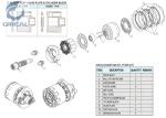 Hydraulic Travel Motor Spare Parts PC200-6/7 PC220-7 PC120-6 PC300-6/7 HMV110