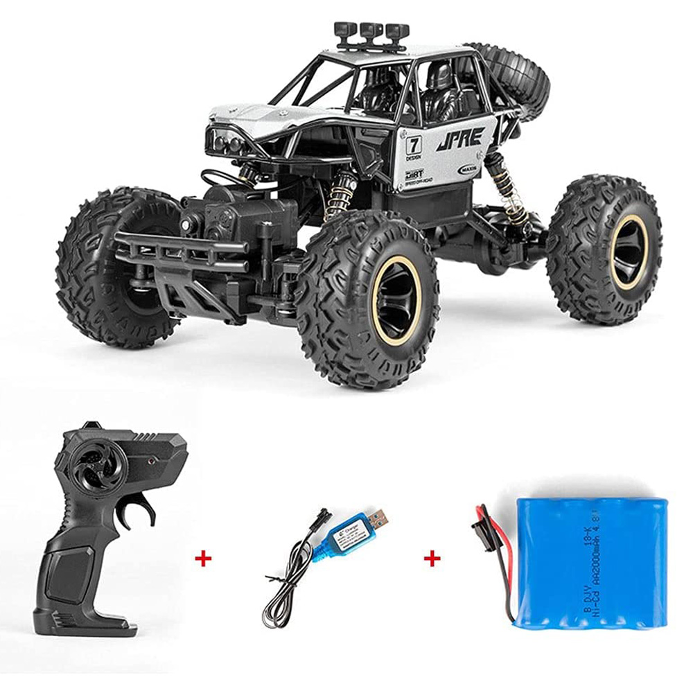 1 18 4WD Rock Crawler Electric Off Road Radio Remote Control Car Monster Trucks Toys