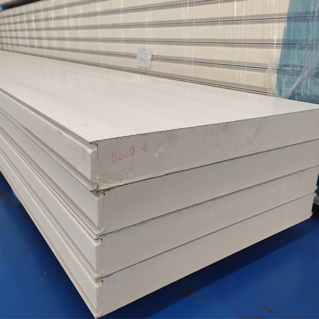 50mm PIR PU Sandwich Panels For Coldroom PPGI Polyurethane PPGI Structure