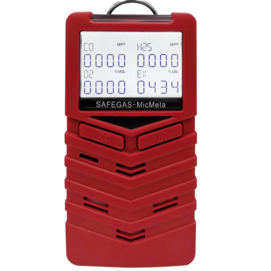 IP68 Rated Wireless Multi Gas Detector for Mining with Real Time Data Logging