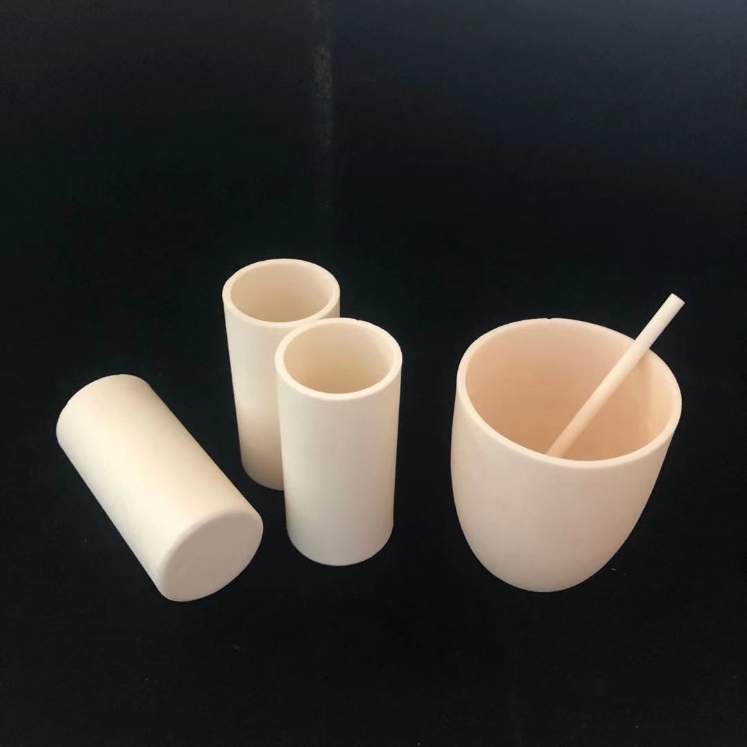 1700C 99% Aluminum Oxide Ceramic Arc Crucible Thermal Analysis Aluminium Crucible For Dsc