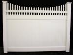 Virgin Environmental Privacy Screen Pvc Plastic Vinyl Fence For Yard