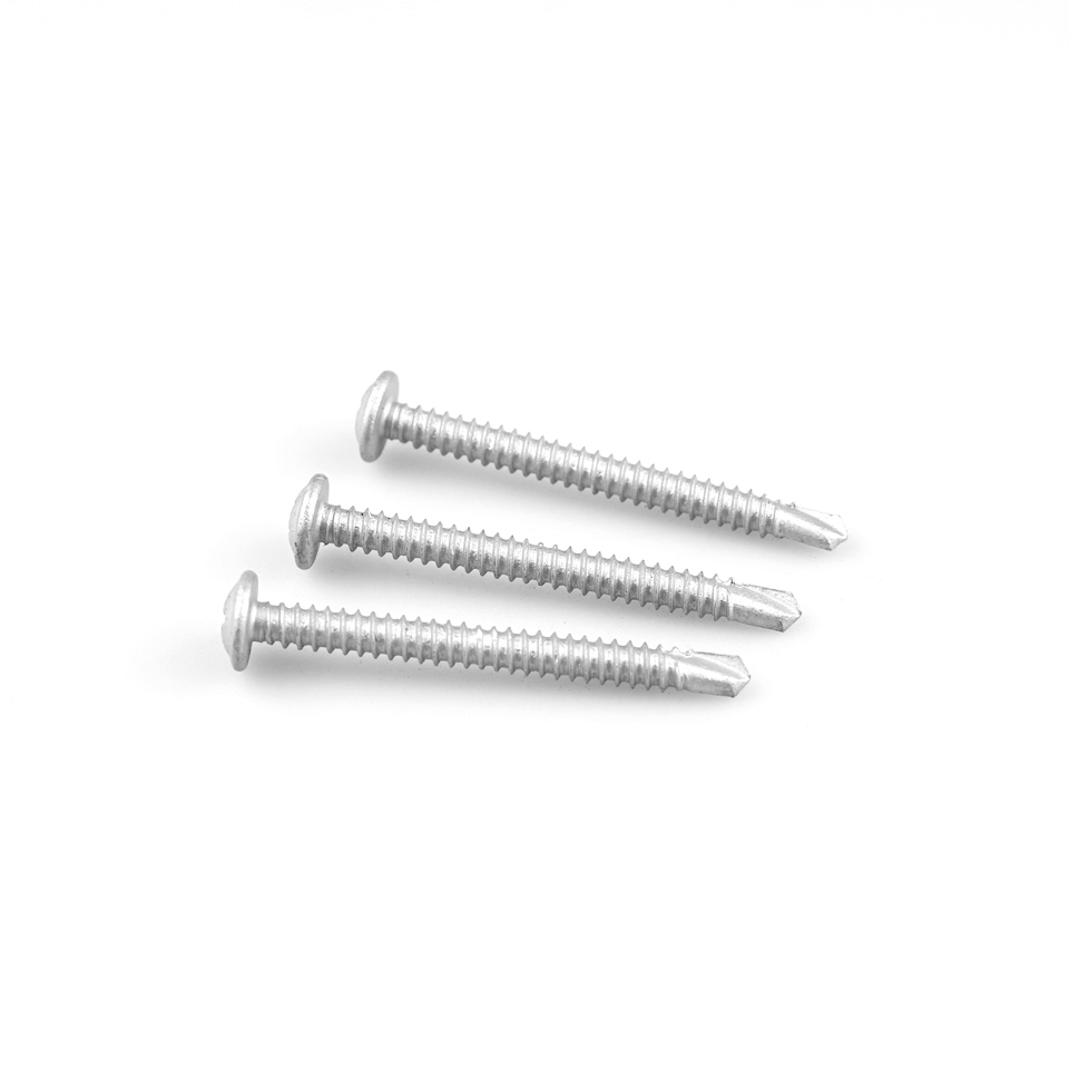 Stainless Steel Pan Wafer Head Self Drilling Screw A2 Phillips 304 Bi-Metal 5.5x60