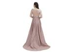 Floor Length Long Sleeve Muslim Lace Prom Dress / Party Dresses For Women