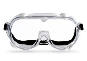 China Fully Assembled Structure 2 Layer Medical Safety Goggles factory