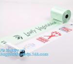 100%BiodegradablePrinting fruit fresh food flat plastic produce bag on roll