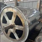 Film Vacuum Metalizer Drum Cooling Roller Long Life Span Chrome Coating