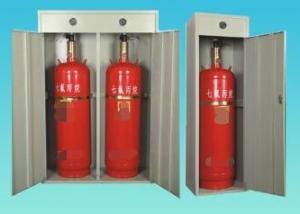 China 70L FM200 Fire Fighting System For Computer Room Library factory