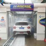 Risense Automatic Brush Tunnel Car Washing System Water/Electricity Consumption