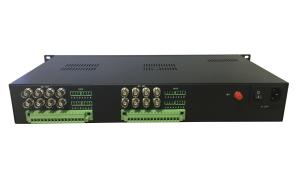 China 16-ch HD-SDI Extender over single fiber optic cable by CWDM/DWDM/TDM solution factory