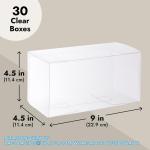 Clear Gift Favor Boxes Candy Gift Box Clear Rectangle Box Transparent Candy Box