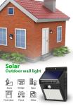 IP66 200lm 10ft Distance Solar Motion Sensor Wall Light 20 LED
