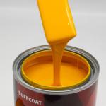 Wholesale 1K Solid Colors Paint Yellow Car Paint Auto Spray Paint