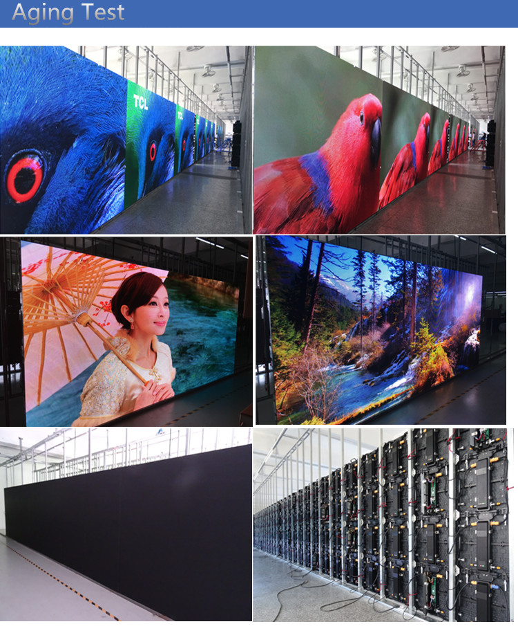 High Refresh Rate Led Wall Screen Display Outdoor , P3.91 Stage Led Screen