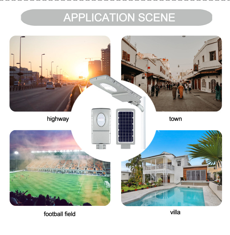 Countryside 2700K All In One Solar LED Street Light High Pressure