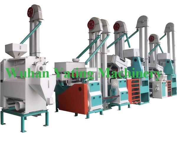Full Automatic Rice Mill Plant Fine Brown Rice Manufacturing Plant 25 Tons Per