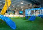 Kids Playground Flooring Indoor Outdoor Waterproof Artificial Turf REACH